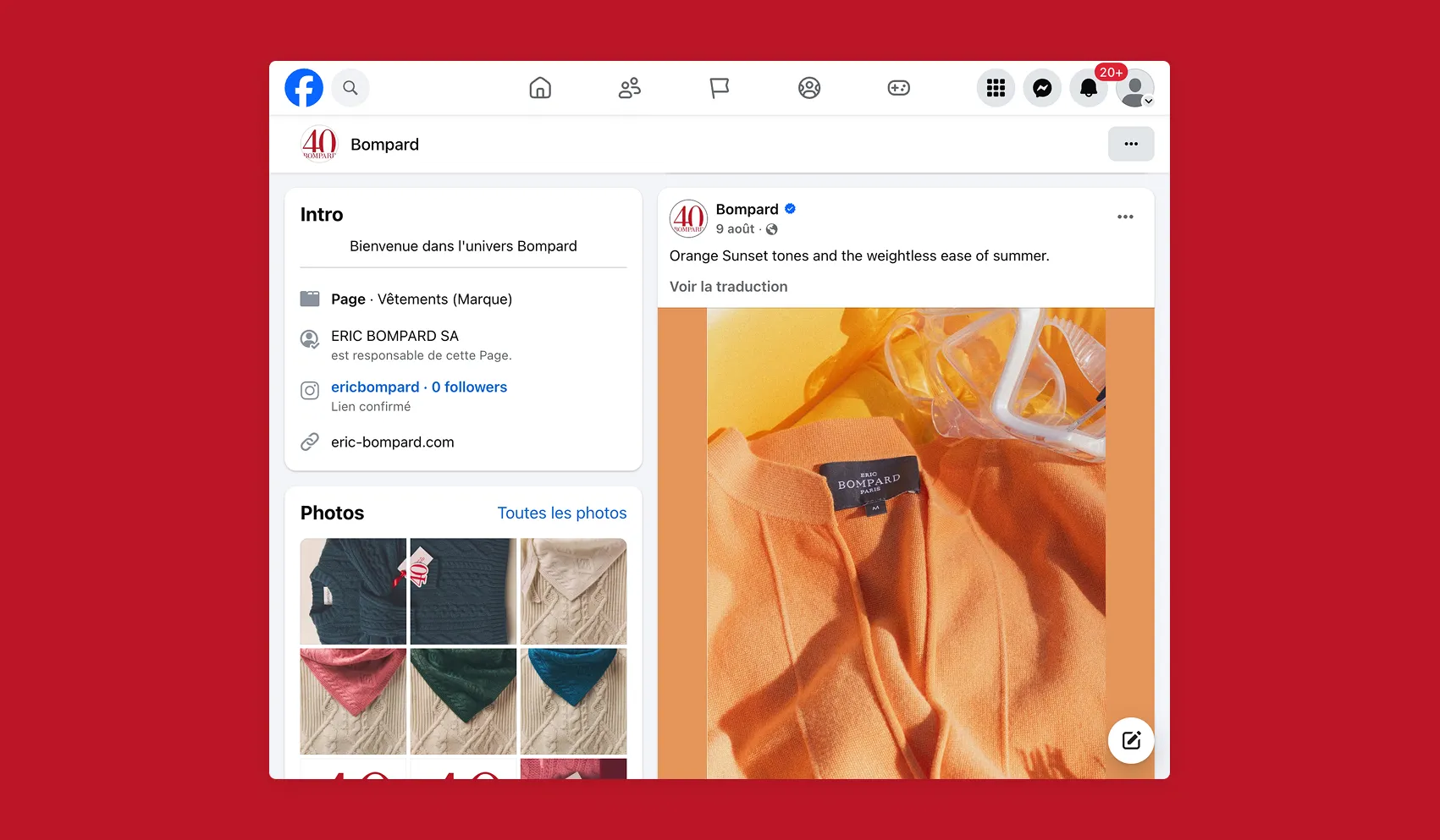 Bompard social media content — Creative content design for social publishing